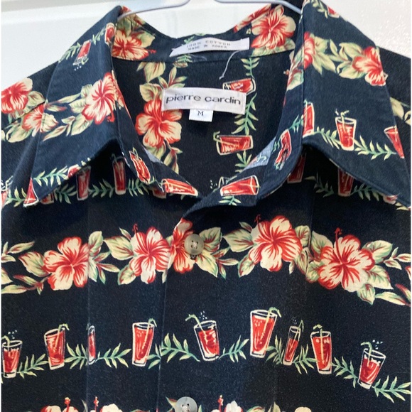 Vintage Pierre Cardin men’s short sleeve shirt M - Picture 4 of 6